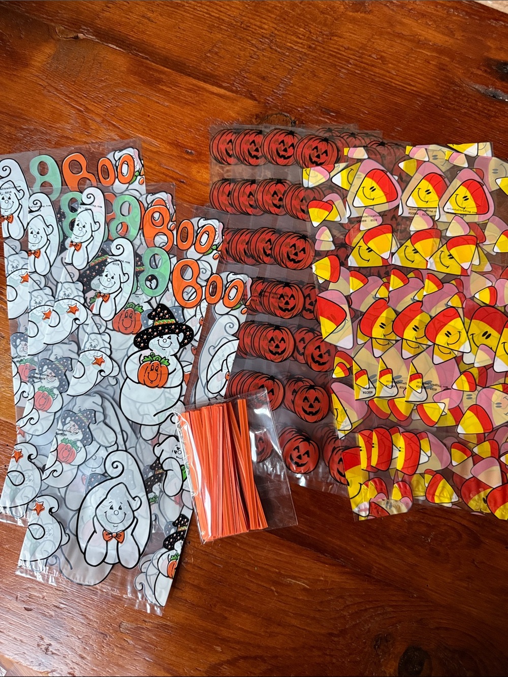 👻 🎃 New 12 Halloween Cellophane Bags
